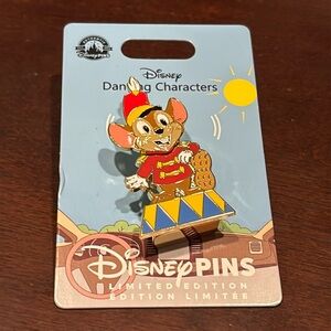 Disney Parks 2023  Dancing Characters Timothy Mouse Dumbo Disney Pin LE